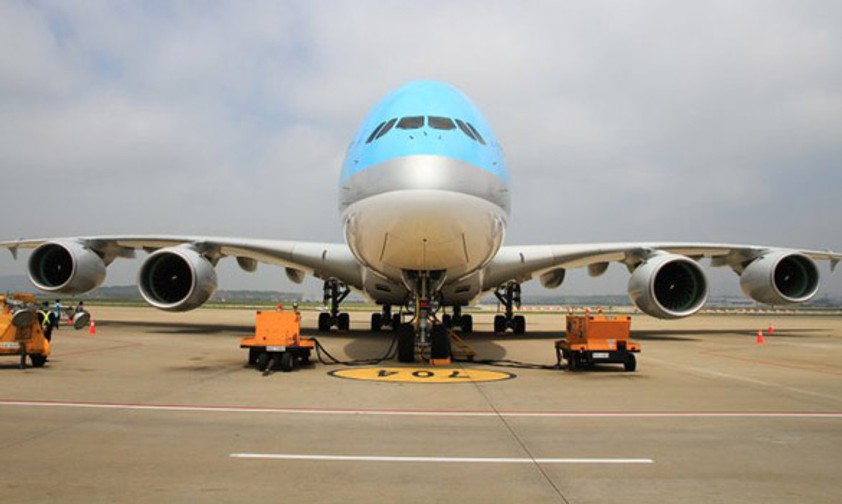 Rang 12: Korean Air. 407 Sitzplätze.