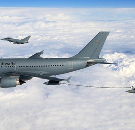 Luftbetankung mit dem A310 MRTT Multi 10+27: Nicht mehr im Dienst.