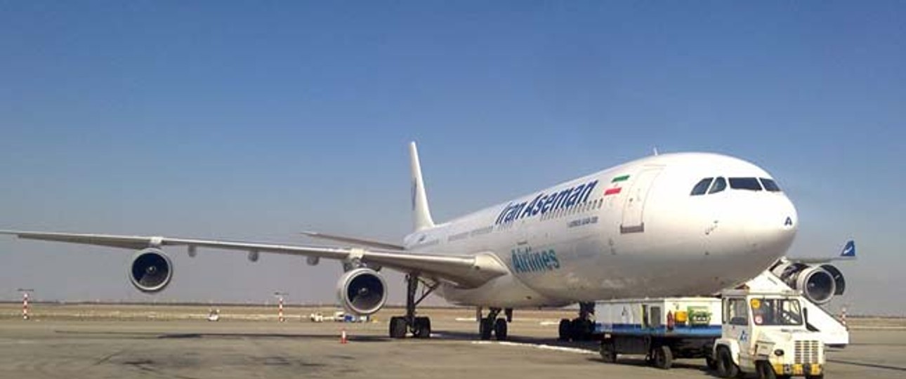 Airbus A340 von Iran Aseman: Die Fluglinie erneuert den Flugzeugpark.