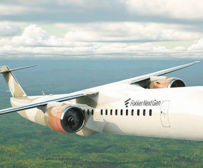 Vorschau auf den Wasserstoffflieger von Fokker Next Gen: So soll er aussehen, ...