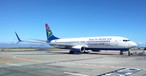 Die Boeing 737 mit de dem Kennzeichen TC-SEZ: Außen sieht sie mehrheitlich nach South African Airways aus.