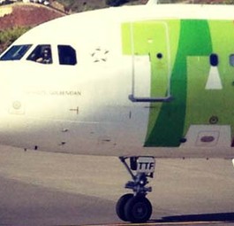 Airbus A320 von TAP: Die AIrline bekam eine Drohung in Guine-Bissau.
