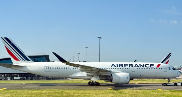 Airbus A350 von Air France: Probleme mit dem Wetterrradar.