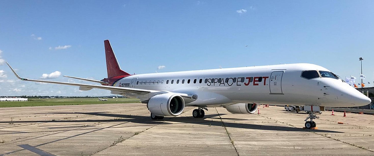 Mitsubishi Spacejet: Das Programm kämpft mit Problemen.