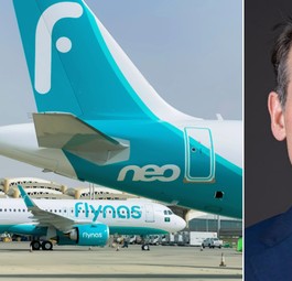Airbus A320 Neo von Avilease-Kunde Flynas und Avilease-Chef O’Byrne: Große Pläne.