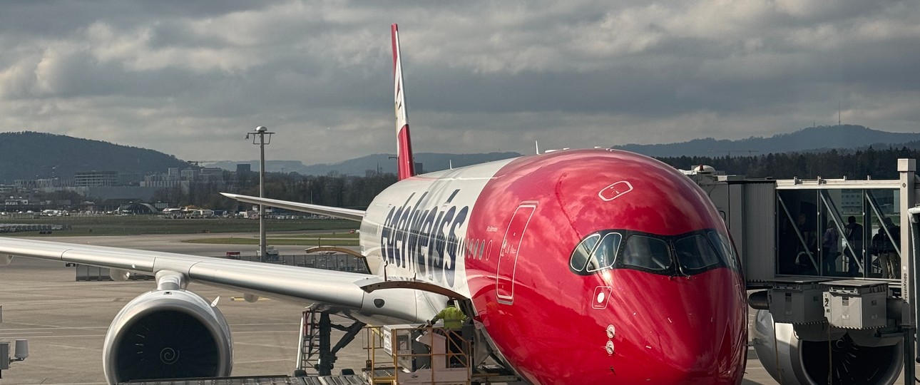 Airbus A350 von Edelweiss: Jetzt unterwegs.