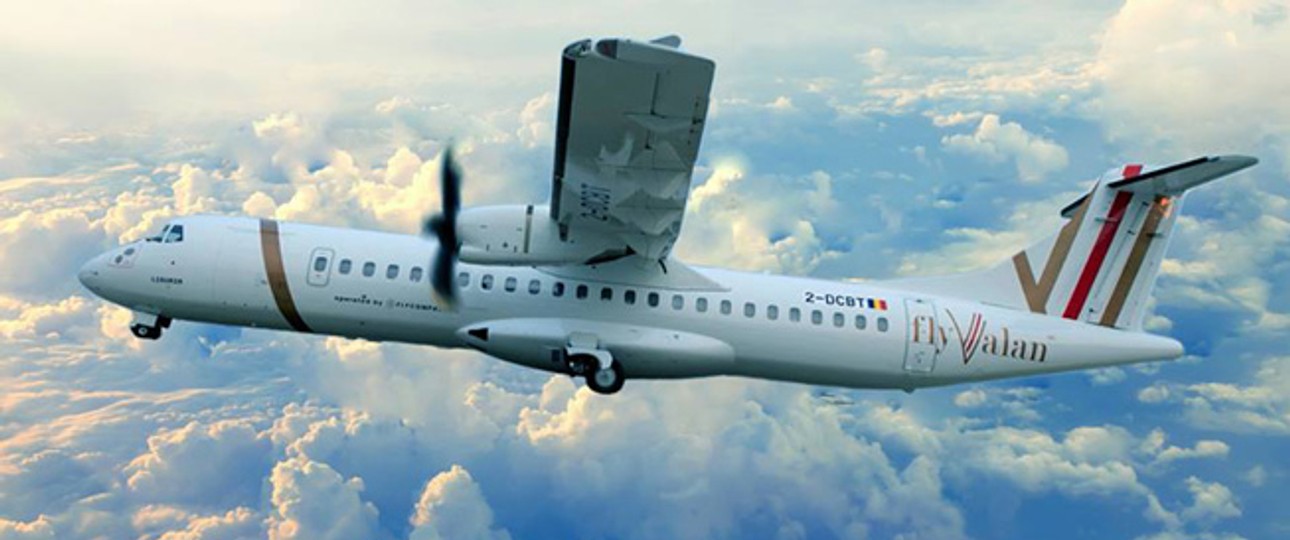 Turboprop-Maschine von Fly Valan: Bald auch in der Schweiz zu sehen?