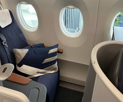 Suite in der Business Class von Allegris: Kostenpflichtig buchbar erst ab nächstem Jahr.