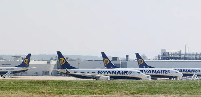 Flieger von Ryanair: Bald in Deutschland noch häufiger zu sehen.