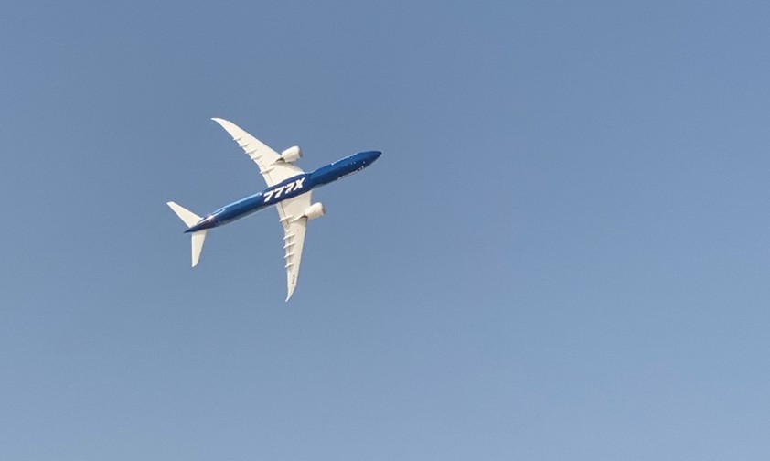 Boeing 777X in der Lufthansa: Die Cockpitcrew lieferte eine große Show.