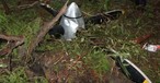 Corpus delicti: Der Propeller wurde 18 Kilometer vom Flughafen entfernt gefunden.