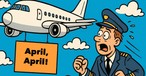 Aprilscherze: Gibt es auch in der Luftfahrt