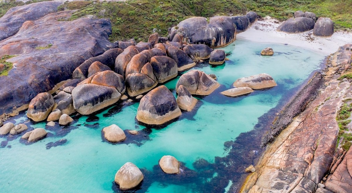 Southern Forests Elephant Rocks Aerial 