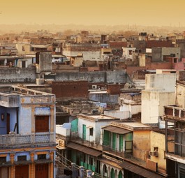 Delhi: Mehr Reisende aus Russland kommen in die Stadt.