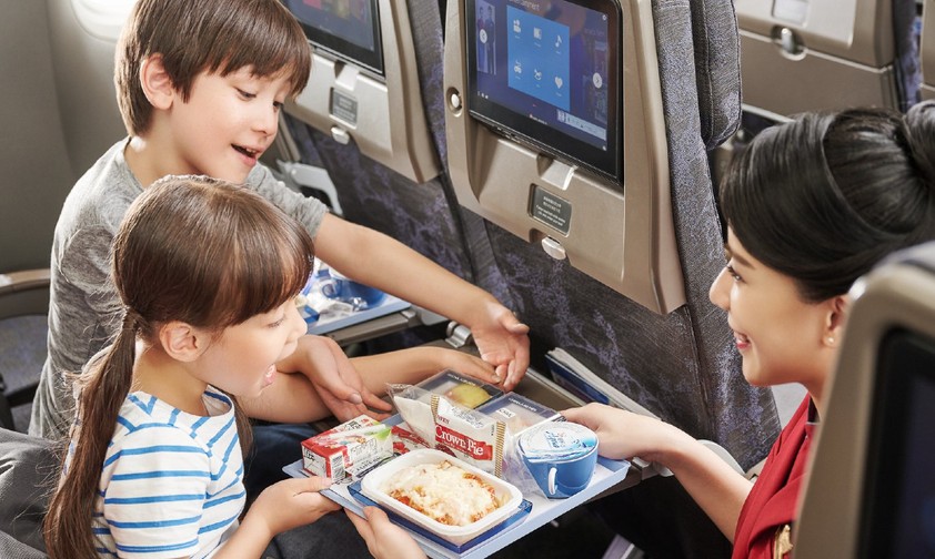 Warme Mahlzeit bei China Airlines: Fällt zurzeit auf vielen Flügen weg.
