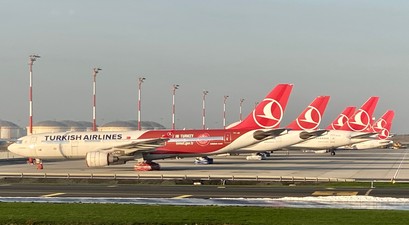 Flieger von Turkish Airlines in Istanbul: Die Fluglinie steigt bei Air Europa ein.