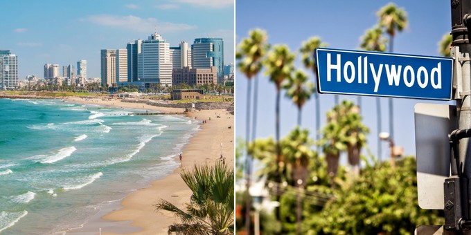 Platz 5:
Israel mit Tel Aviv - Los Angeles. 12.480 Kilometer (und 14,1 Stunden).