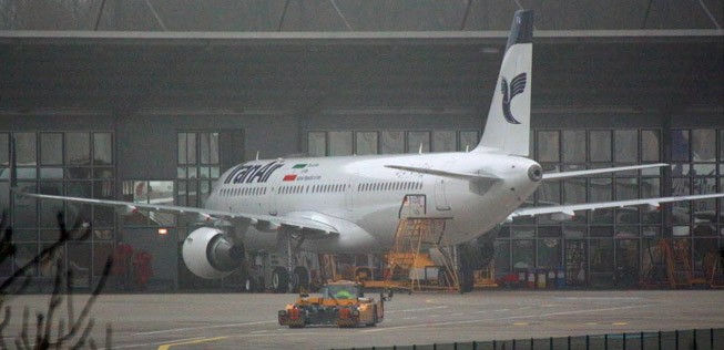 Bald fliegt er: Der erste neue Airbus von Iran Air im Werk Hamburg Finkenwerder.
