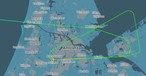 Der Flugverlauf vor der Landung: Problem mit den Flaps.
