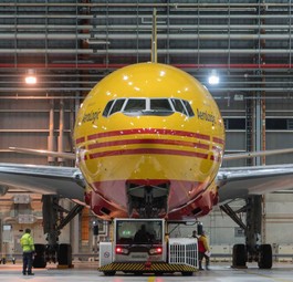 Boeing 777 F von Beteiligung Aerologic: DHL Express bekommt mehr Flugzeuge.