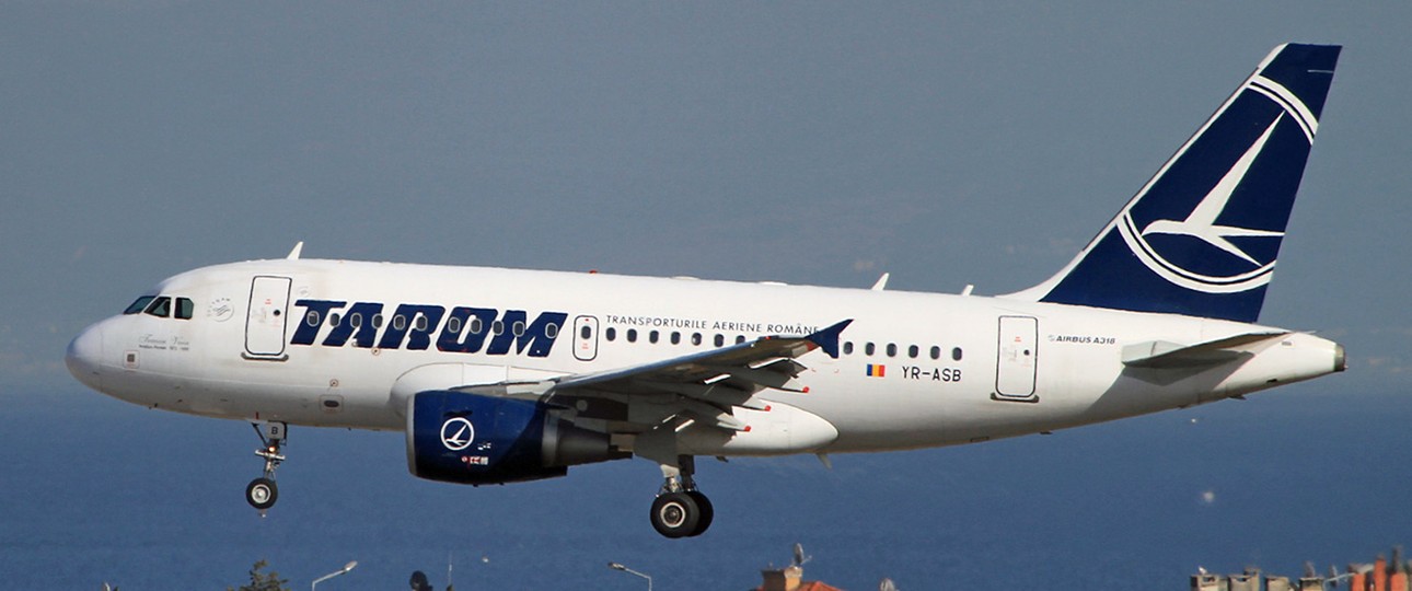 Airbus A318 von Tarom: Nur noch eines von vier Exemplaren fliegt aktuell.