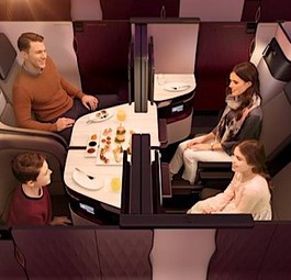 Q-Suite: Weniger in den neuen Fliegern.