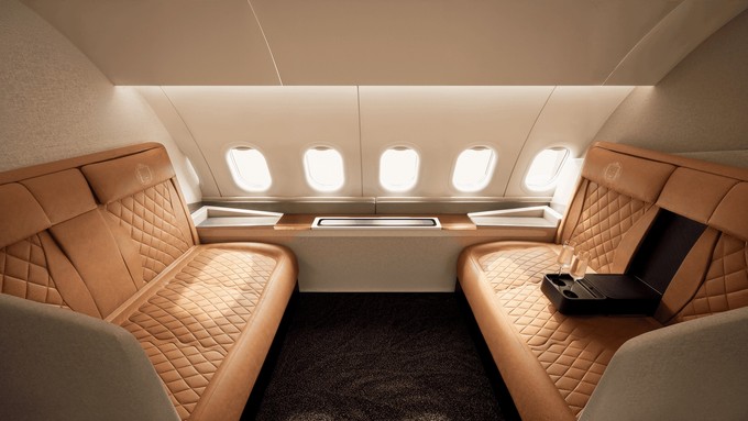 So soll die Suite von Magnifica Air im Airbus A321 Neo aussehen.