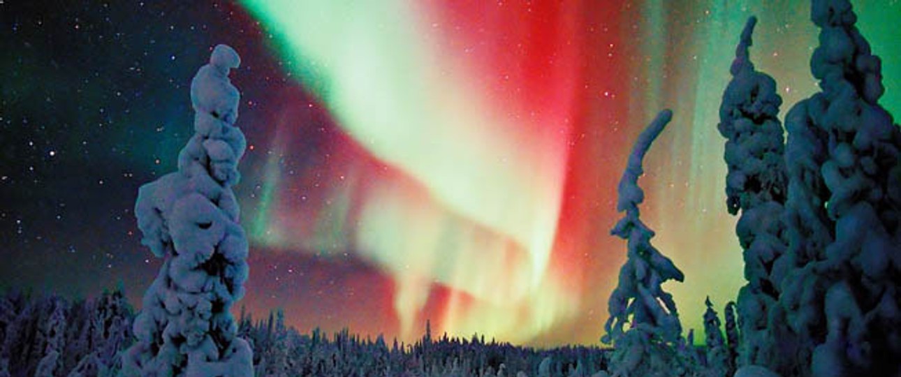 Nordlicht: Die Chinesen reisen für das Naturschauspiel nach Finnland.