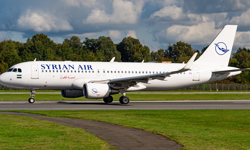 heston airlines syrian air ly mau airbus a320