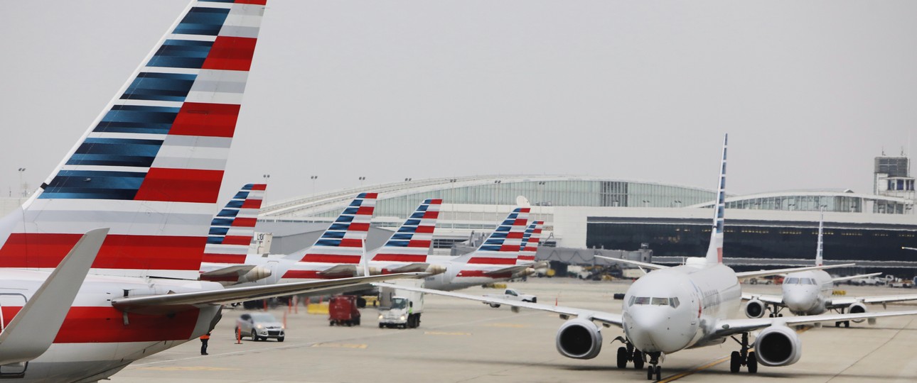 Flieger von American Airlines: Der Wintersturm setzte der Airline hart zu.