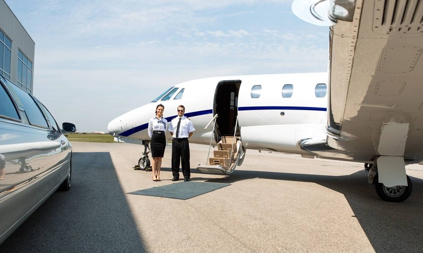 Gecharterter Jet: Reisende sollten auf legale Angebote zurückgreifen.