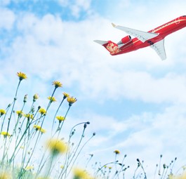 Bombardier CRJ von Rusline: Die Fluglinie sieht sich nach neuen Fliegern um.