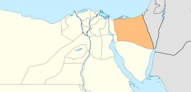 Nördlicher Sinai: Diverse Behörden warnten vor tiefen Flügen. Die Easa hebt vor allem den Norden des Sinai als heikel hervor.