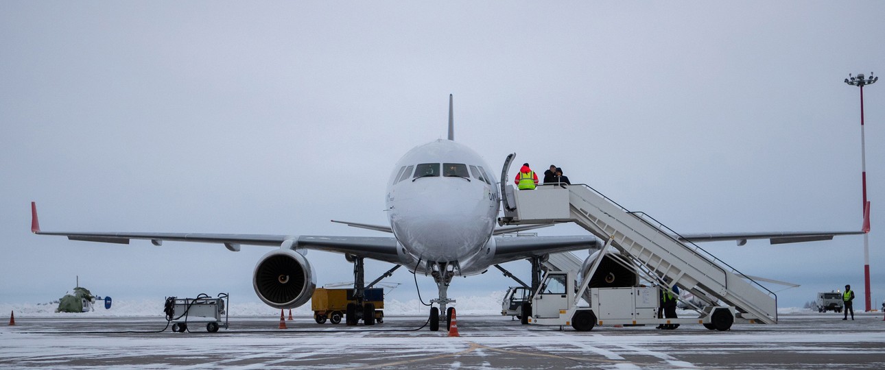 Am 28. Dezember fand im winterlichen Kazan ein feierlicher Akt zur Übergabe der ersten restaurierten Tupolev Tu-214 statt.