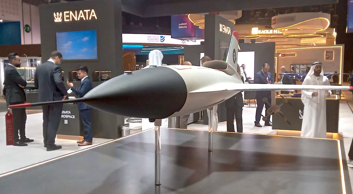 Enata-Kampfdrohne vom Typ Tainos, Made in UAE