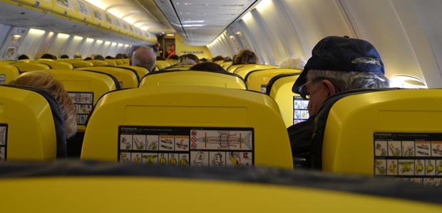 Kabine von Ryanair: Michael O'Leary ist damit nicht mehr zufrieden.