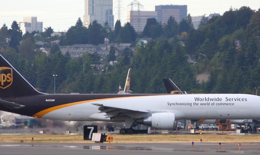 Boeing 757-200 von UPS: Keiner fliegt öfter Fracht in dieser Klasse.