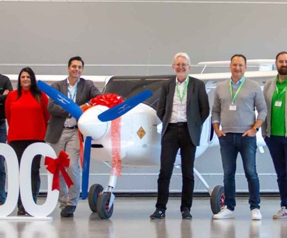 Die 100. Velis Electro: Das Flugzeug ist vielfach als Schulungsflugzeug im Einsatz-