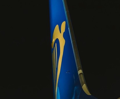 Leitwerk einer Boeing 737 von Ryanair: AM BER bald nicht mehr zu sehen.