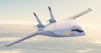 Flach und breit, erinnert ein wenig an eine Flunder: Die Natilus 3.8T soll das erste von mehreren autonom fliegenden Frachtflugzeugen sein.