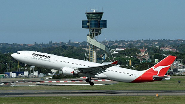 Airbus A330-300 von Qantas: Seltener Software-Fehler.