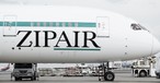 Dreamliner von Zipair Tokyo: Erster Flug, wenig Interesse.