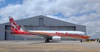 Die Retrolackierung auf der Boeing 737 von Sun Country Airlines: Erinnert an die Anfänge der Fluglinie.
