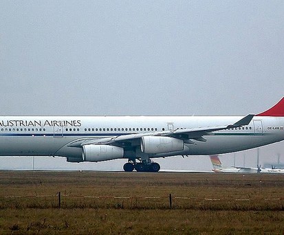 Ein Airbus A340-200 von Austrian Airlines: Die Maschine war von 1995 bis 2006 für die Österreicher im Einsatz. Jetzt wurde sie in den Iran verkauft.