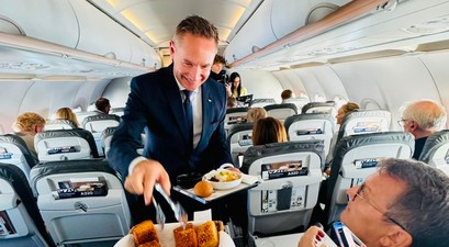 Jens Ritter: Machte das Internet an - und servierte auch auf dem ersten Starlink-Flug.