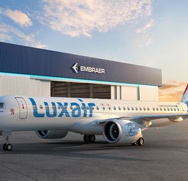 luxair embaer e195 e2 02