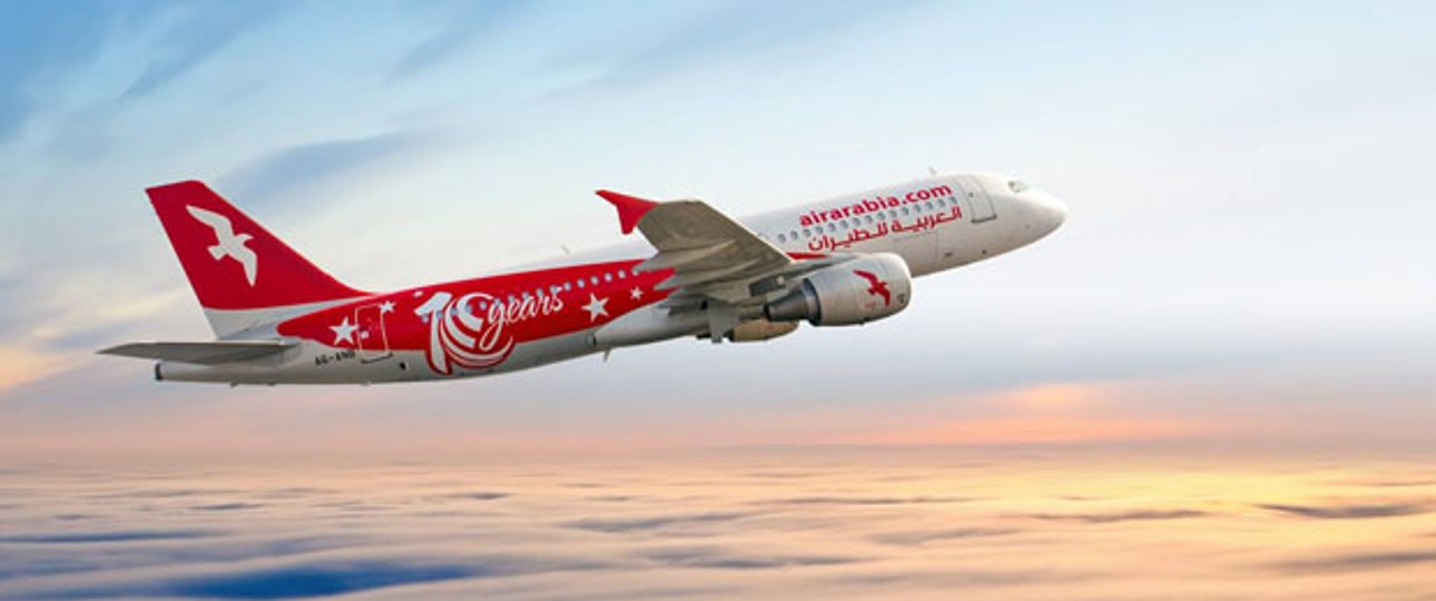 Airbus A320 von Air Arabia: Bald auch in einem neuen Emirat stationiert.