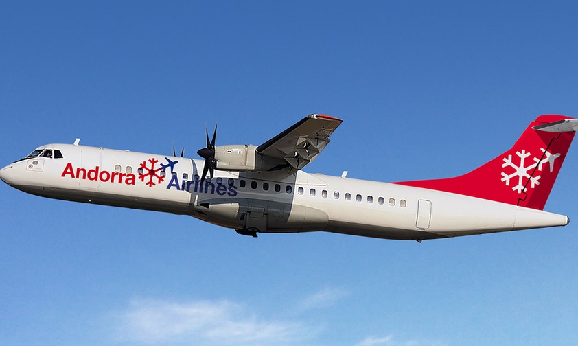 ATR in den Farben von Andorra Airlines: Mit zwei ATR 72 will die neue Fluglinie starten.