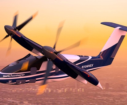 Hex-Demonstrator: Mit ihm will Sikorsky die Grundlage für neue Modelle schaffen.