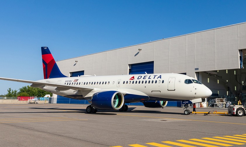 Im späten Herbst soll Deltas A220 zum Erstflug abheben.